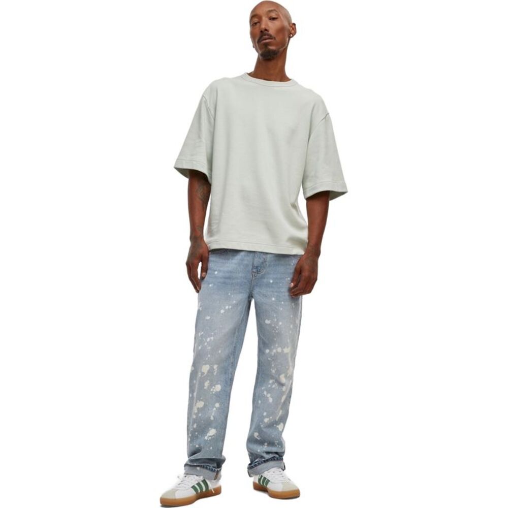 Mode Of One Mens Relaxed-Fit Textured Basic T-Shirt, NWT